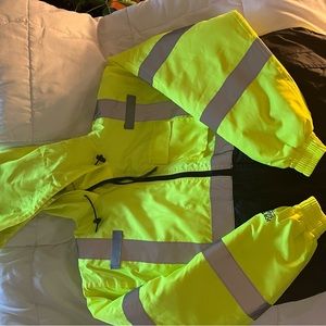 Tingley XL Hi-Visibility reflective bomber jacket